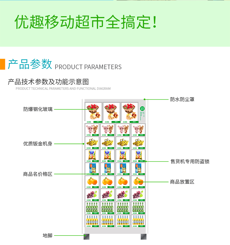 優趣生活自動售賣機 35門副柜 綜合 成人 醫療機(圖5)