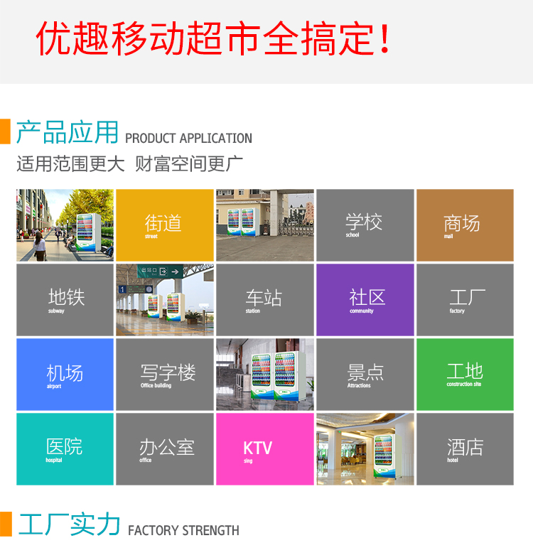 優趣生活 自動售賣機 29門帶觸摸屏格子柜 無人新零售(圖5)