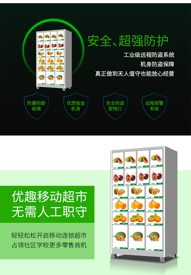 優趣生活自動售賣機 20門副柜 綜合 成人 醫療機(圖3)